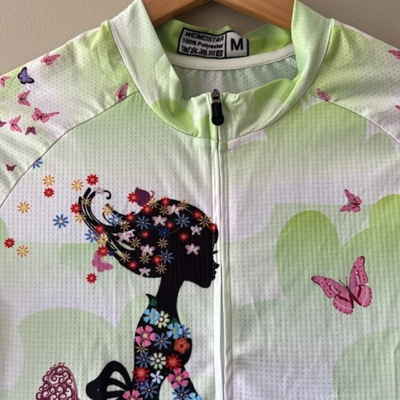 WEIMOSTAR Cycling Jersey and Padded Cycling Shorts 2 Piece Coord Set - Picture 8 of 12